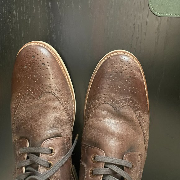 Superdry Brad Brogue Stamford Boots Sz 12 - Picture 6 of 7